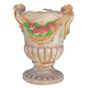 Ghiveci de Flori sau Jardiniera Mare Crem de Gradina din Beton